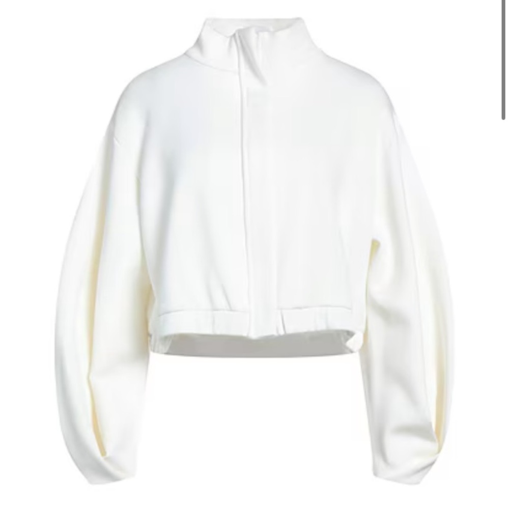 Lanston Sport Ivory High-Neck Jacket